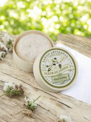 Jasmine Soap Bar – (Wooden Gift Box)