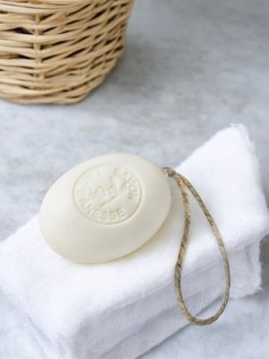 Donkey Milk Oval Soap on a Rope