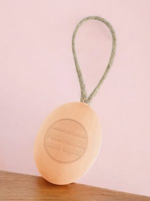 Orange Blossom Oval Soap on a Rope