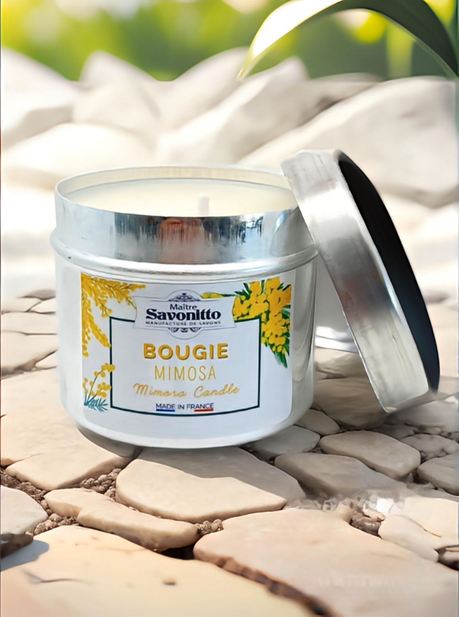 Mimosa Scented Candle – 100% Vegetable Wax