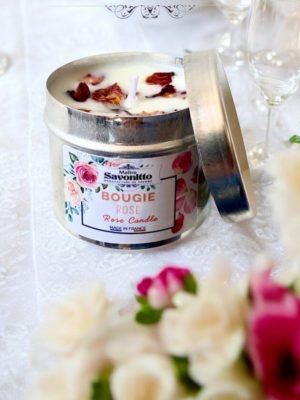 Rose Scented Candle – Soya Wax