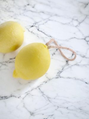 Lemon Soap on a Rope