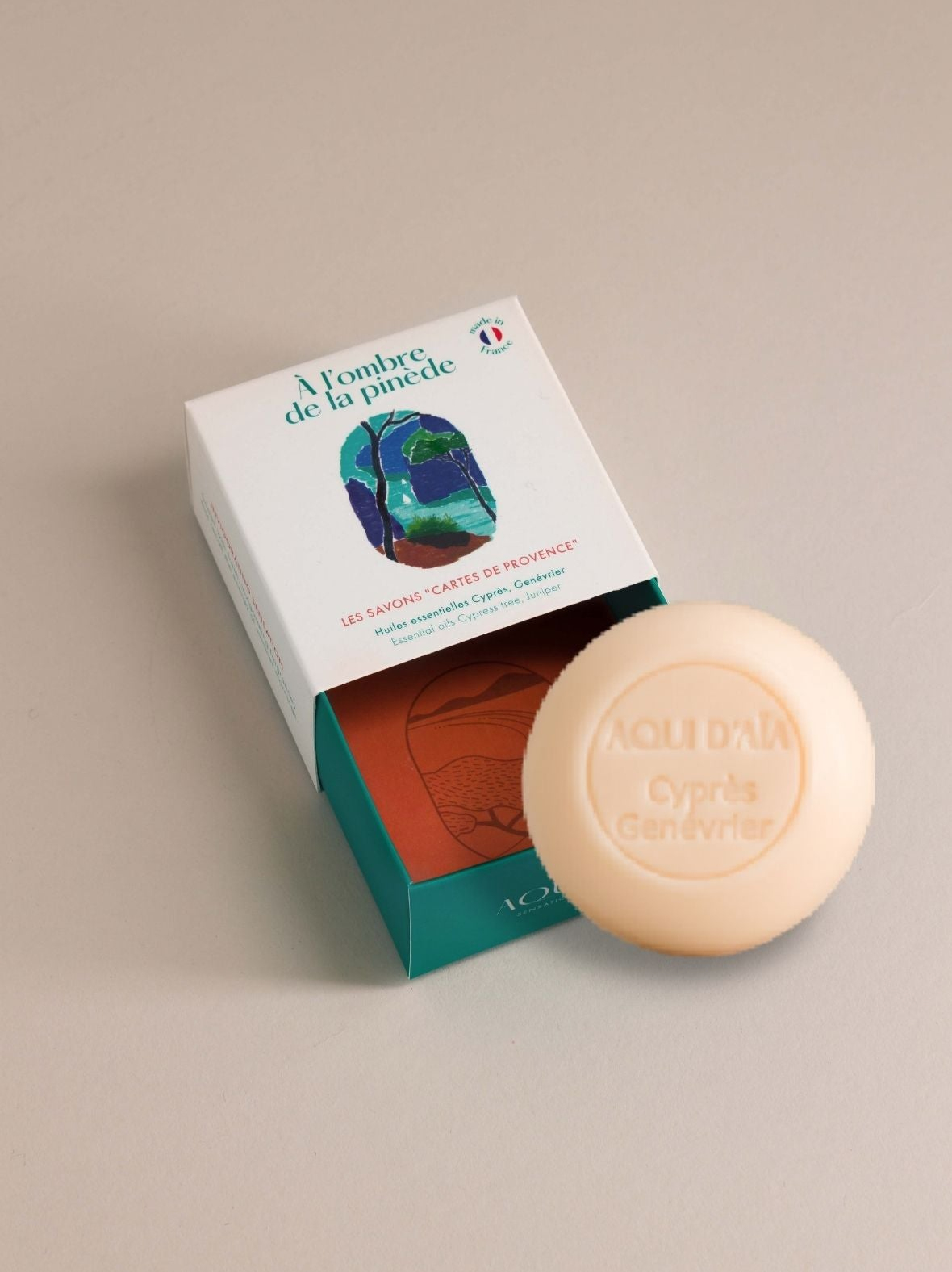 AQUI D'AIA Cypress & Juniper Soap