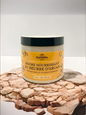 Body Balm with Argan Butter – Honey & Orange Blossom
