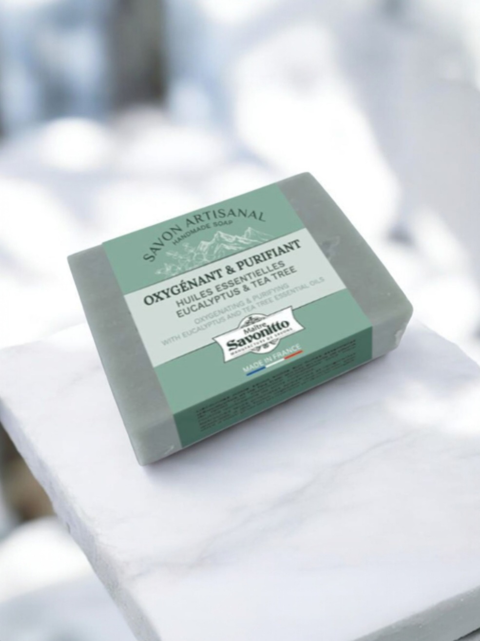 Savonitto Soap – Eucalyptus & Tea Tree (100g)