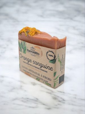 Cold Saponified Soap – Blood Orange Essential Oil (100g)