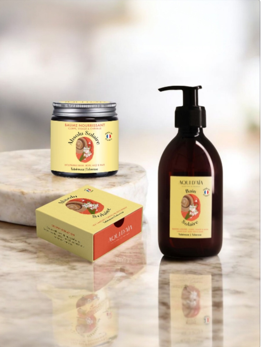 AQUI D'AIA Solar tuberose Gift Set