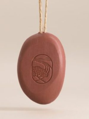 AQUI D'AIA Myrrh Musk Amber Soap Pebble on a Rope