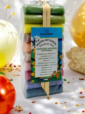 Pack of 10 Assorted Mini Soaps – 24g Each