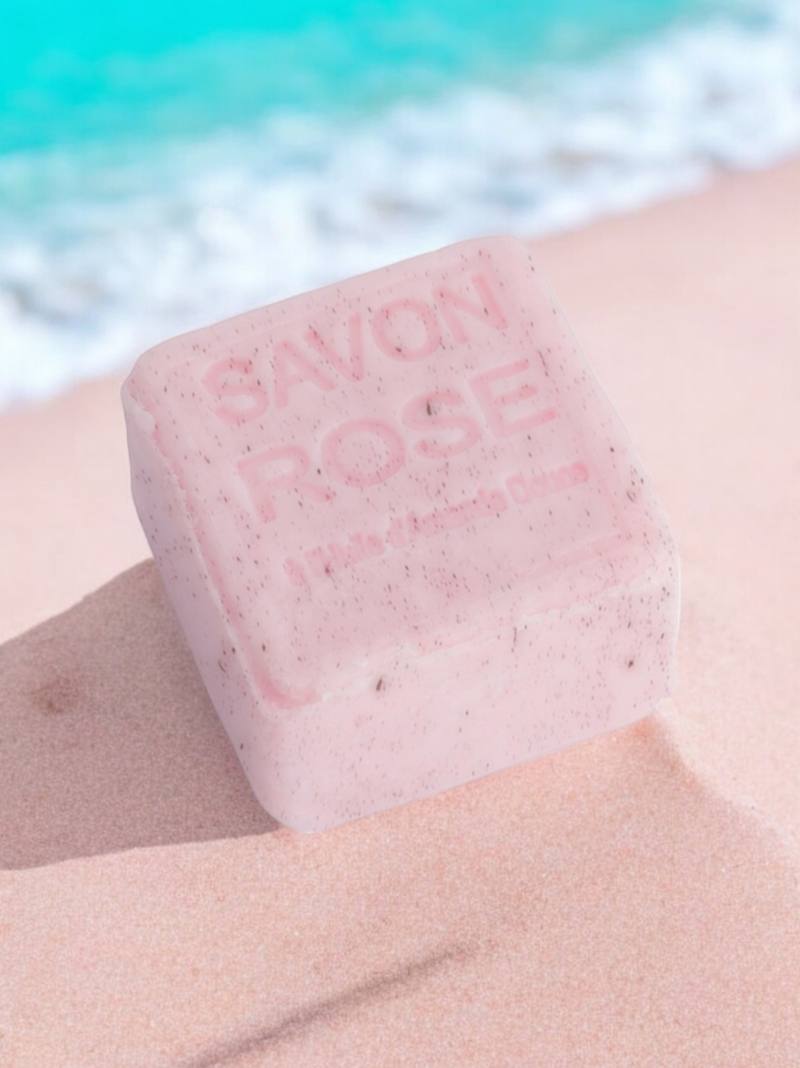 Rose Exfoliant Soap Cube
