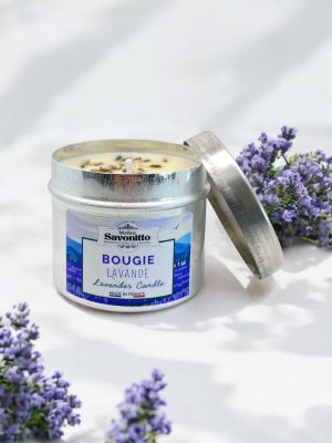 Lavender Scented Candle – 100% Vegetable Wax