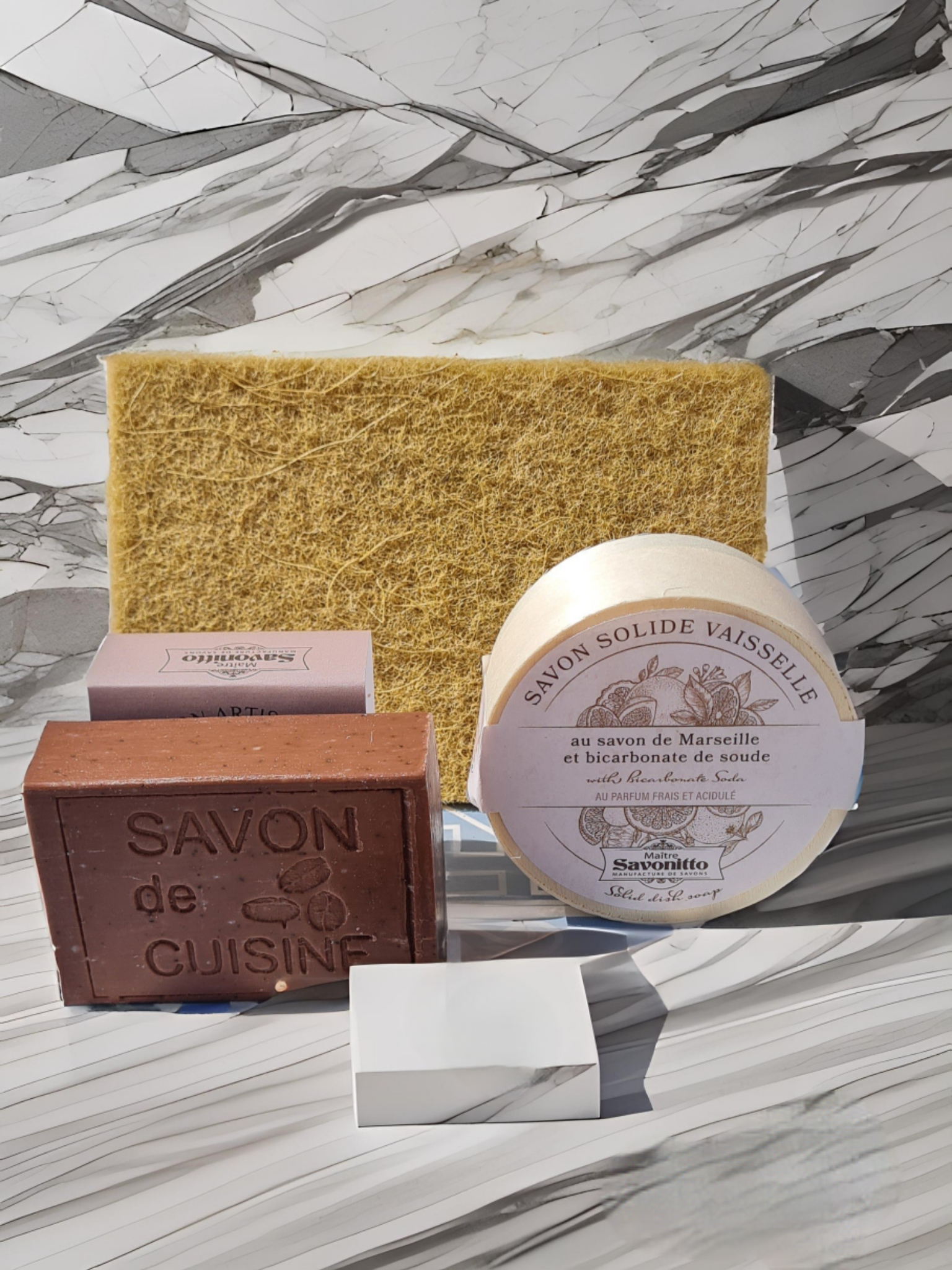 Coffee-Infused Cleaning Soap – Pack of 3