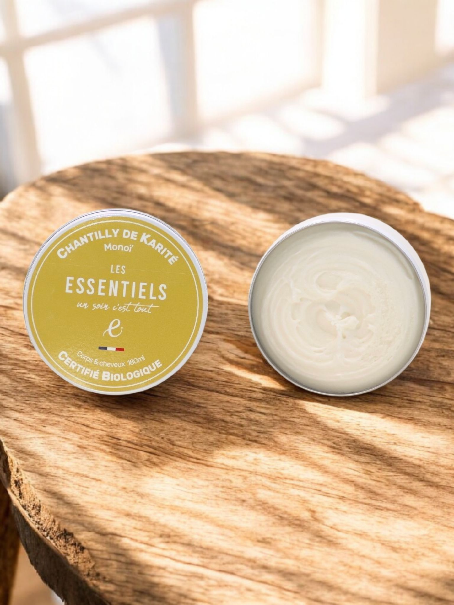 Shea Whipped Cream Monoi- COSMOS Organic Certified