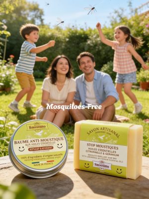 Mosquito Repellent Soap – Lemongrass & Geranium