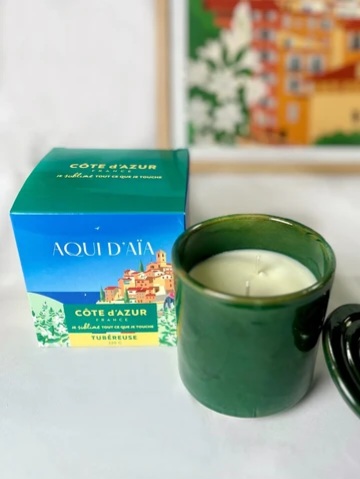 Tuberose Côte d'Azur France Candle