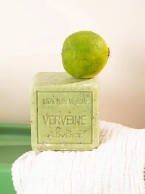 Lemon Verbena Exfoliant Cube Soap