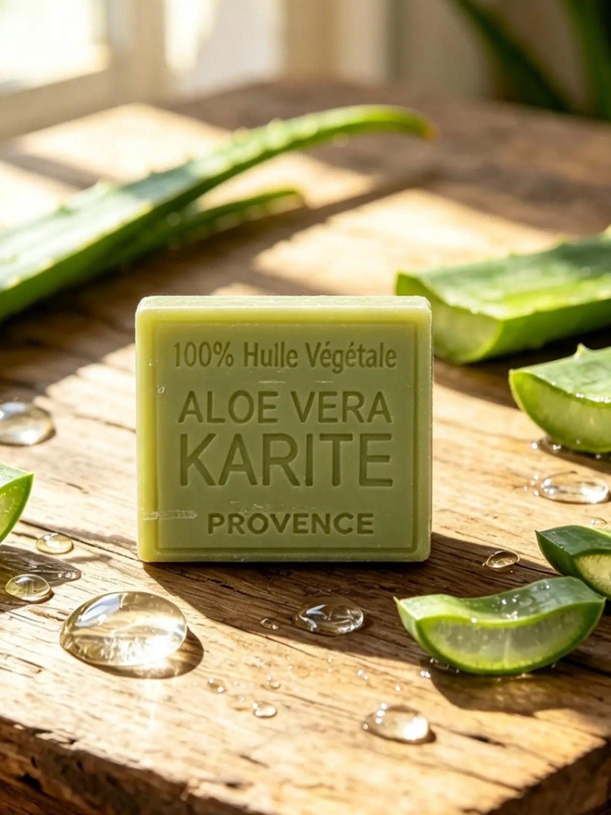 Aloe Vera & Shea Butter Soap 100g