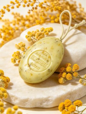 Immortelle Oval Soap on a Rope