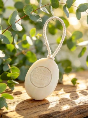Jasmine Oval Soap on a Rope