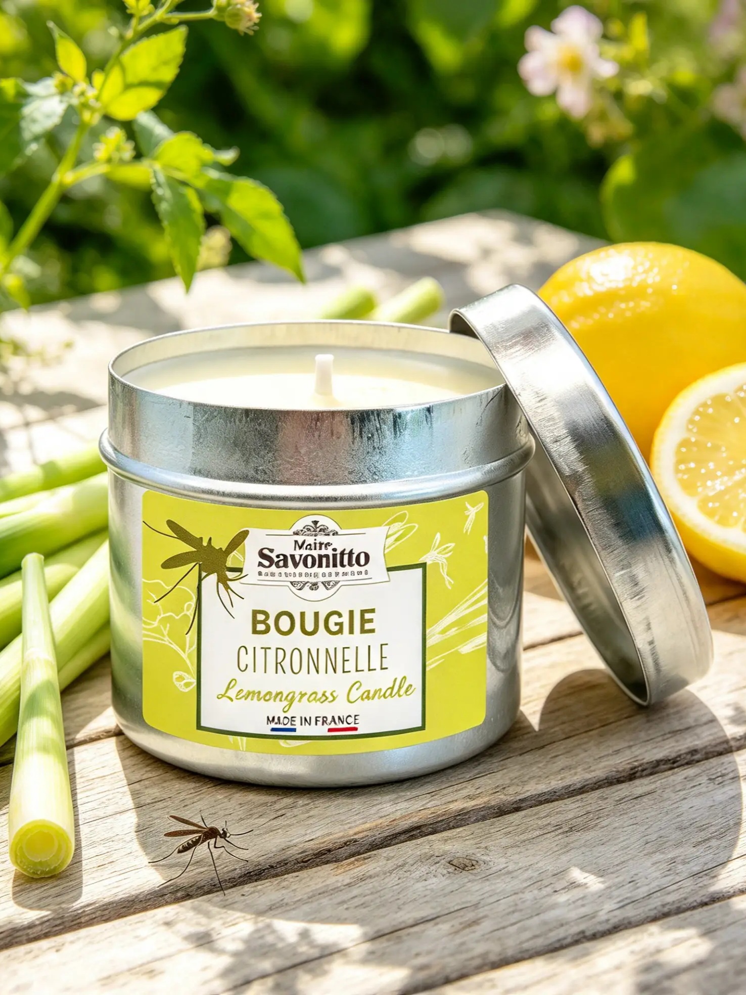 Lemongrass Scented Candle