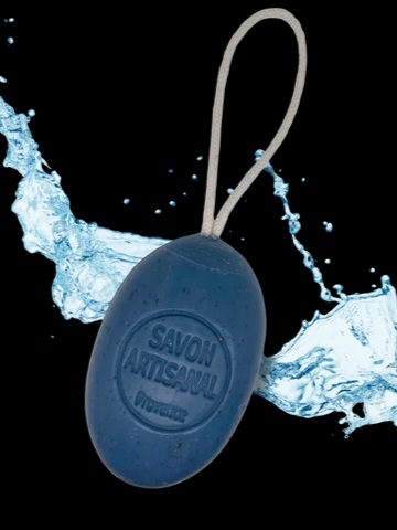Marine Oval Soap on a Rope