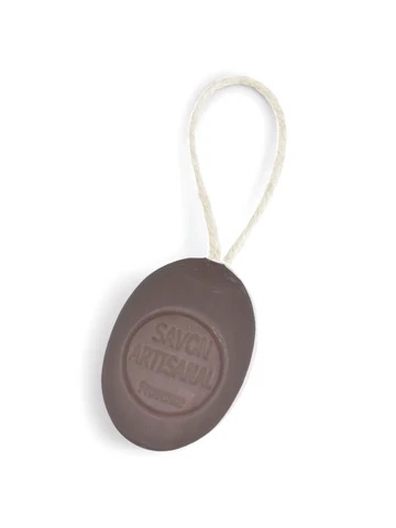 Tiare Flower Oval Soap on a Rope